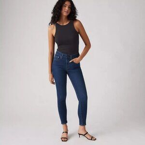 Levi's Women's 721 High Rise Skinny Jeans Blue Story plus size 34"x30"